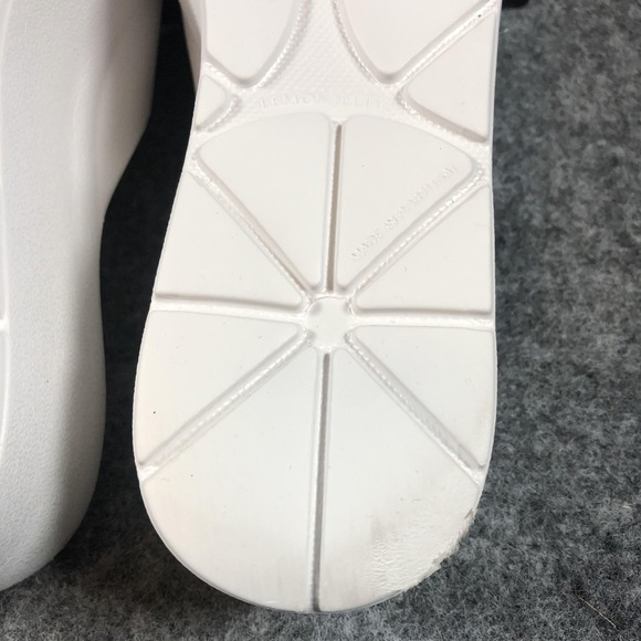 Lemon Jelly Sandals Womens Size 7.5 White Platform Slide Slip On Comfort Shoes - Picture 12 of 16